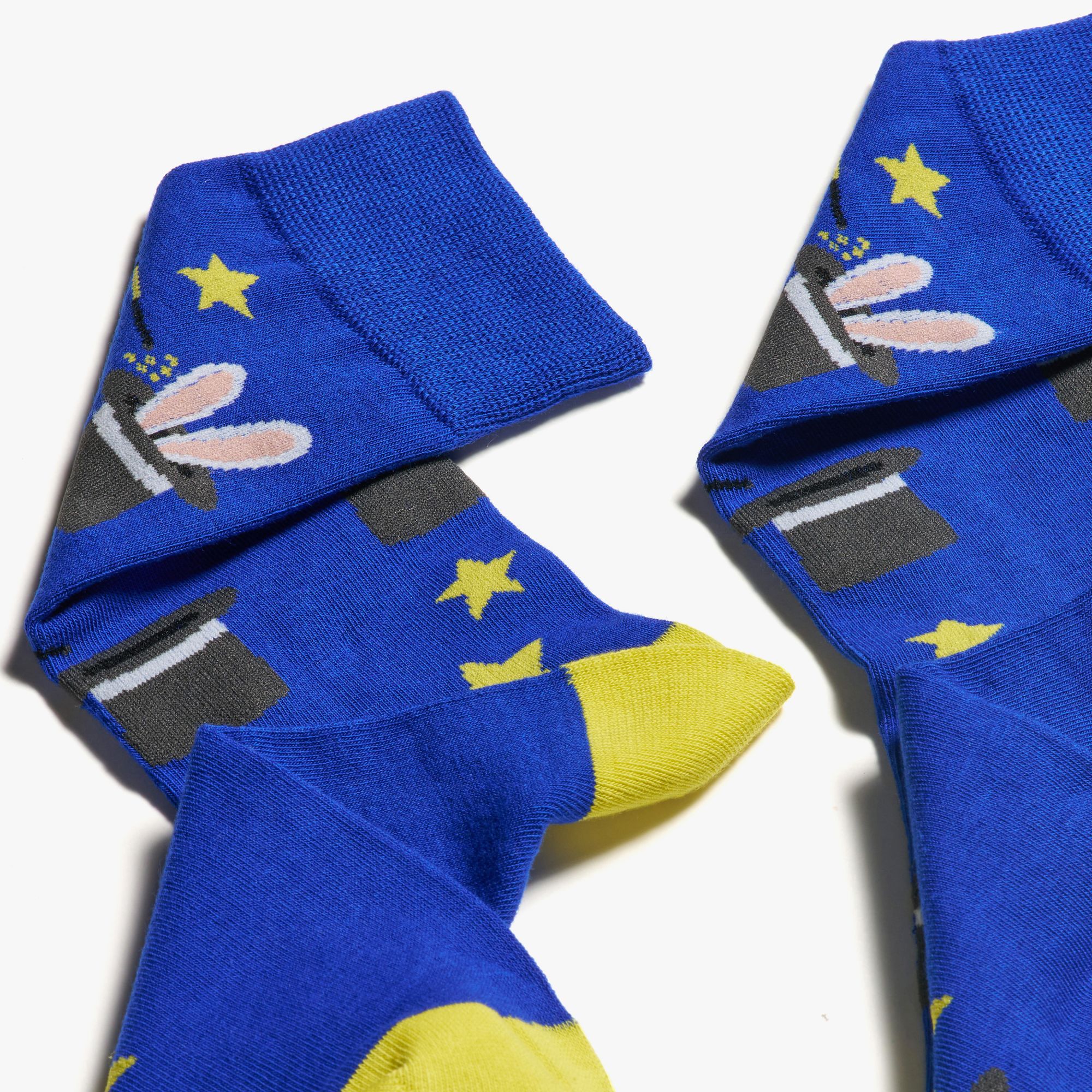 ANIMAL SOCKS ROYAL/NERO