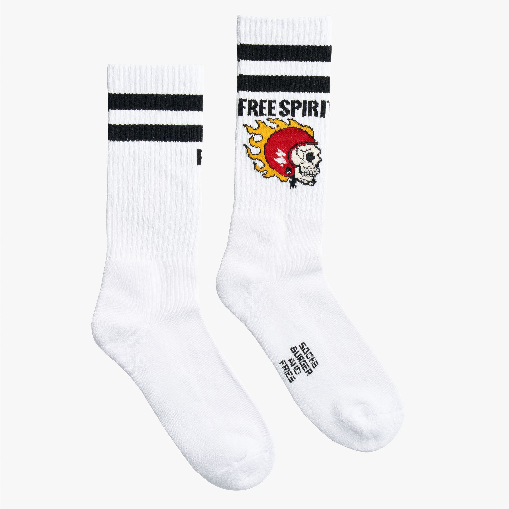 WHITE SOCKS SPORT BIANCO/GIALLO