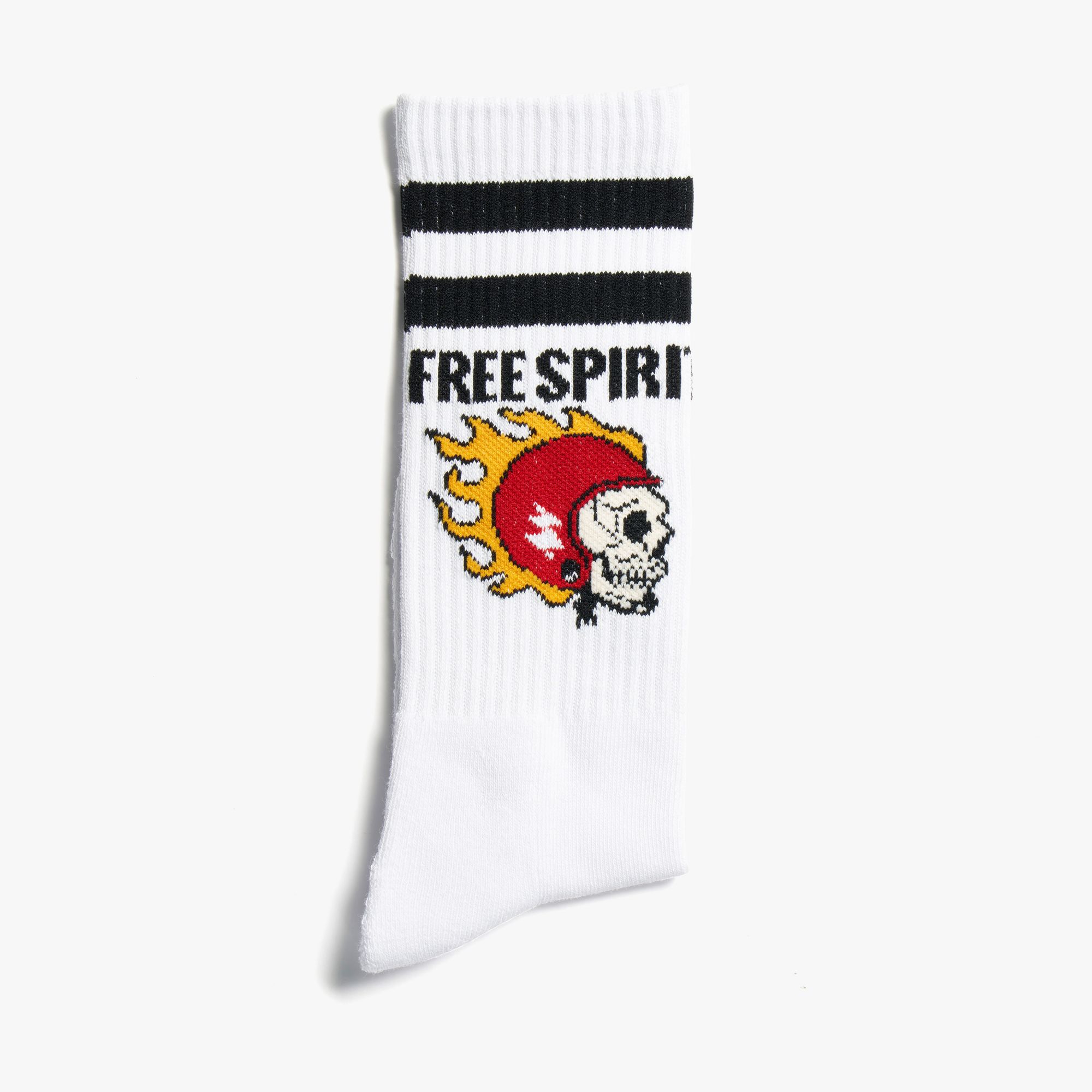 WHITE SOCKS SPORT BIANCO/GIALLO