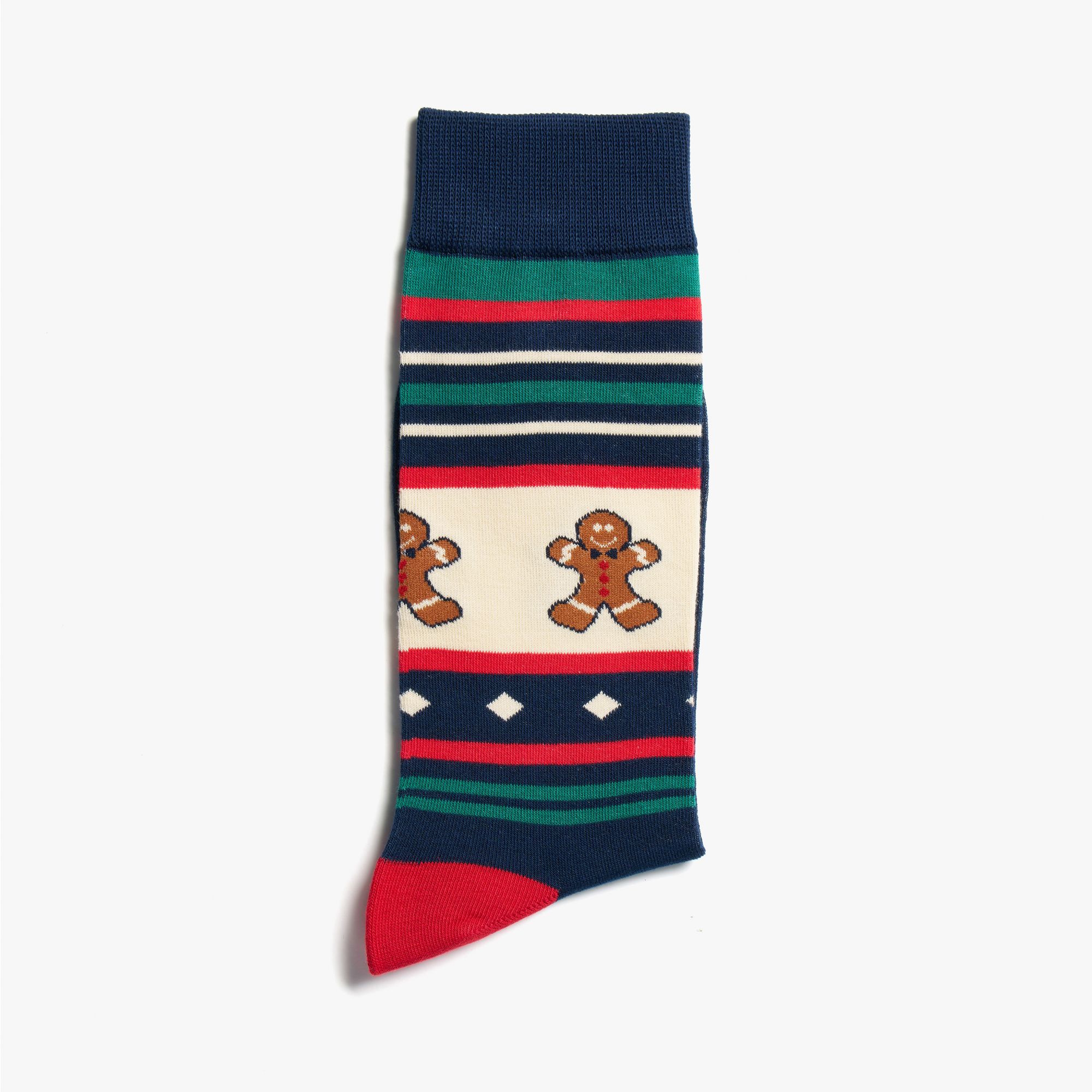 CHRISTMAS SOCKS NAVY BLUE/BIANCO