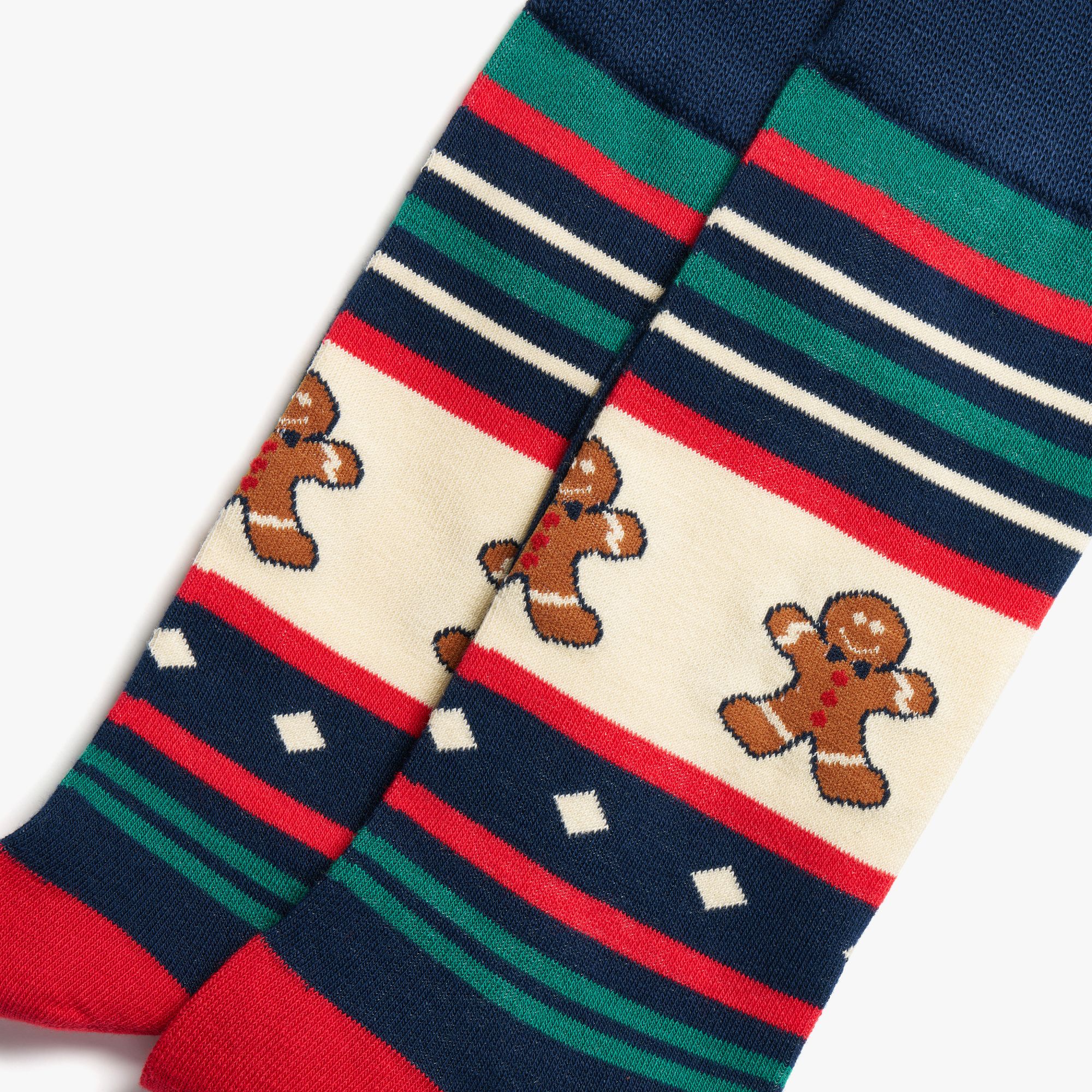 CHRISTMAS SOCKS NAVY BLUE/BIANCO