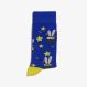 ANIMAL SOCKS ROYAL/NERO