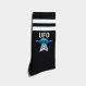 BLACK SOCKS SPORT NERO/TURQUOISE
