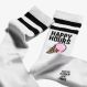 WHITE SOCKS SPORT BIANCO/ROSA