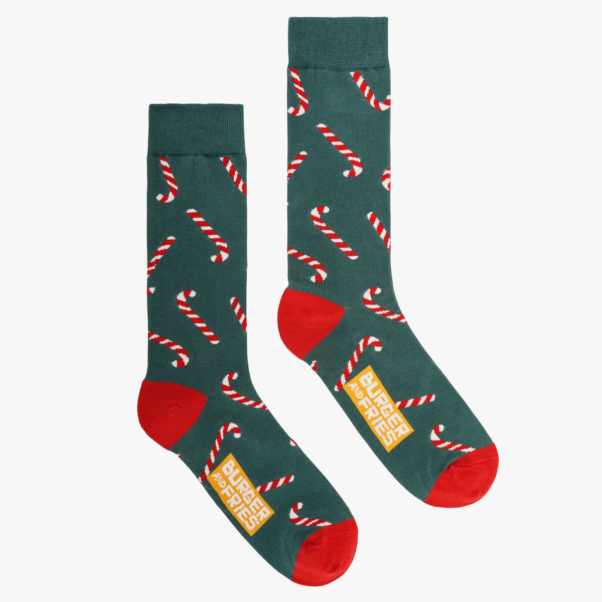 CHRISTMAS SOCKS CANDY CANES LOVER
