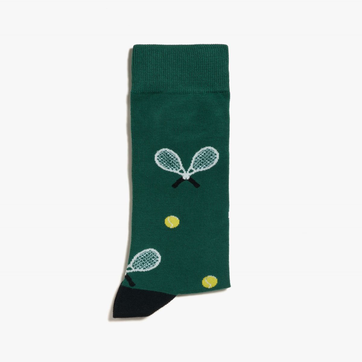SPORT SOCKS VERDE SCURO/GIALLO