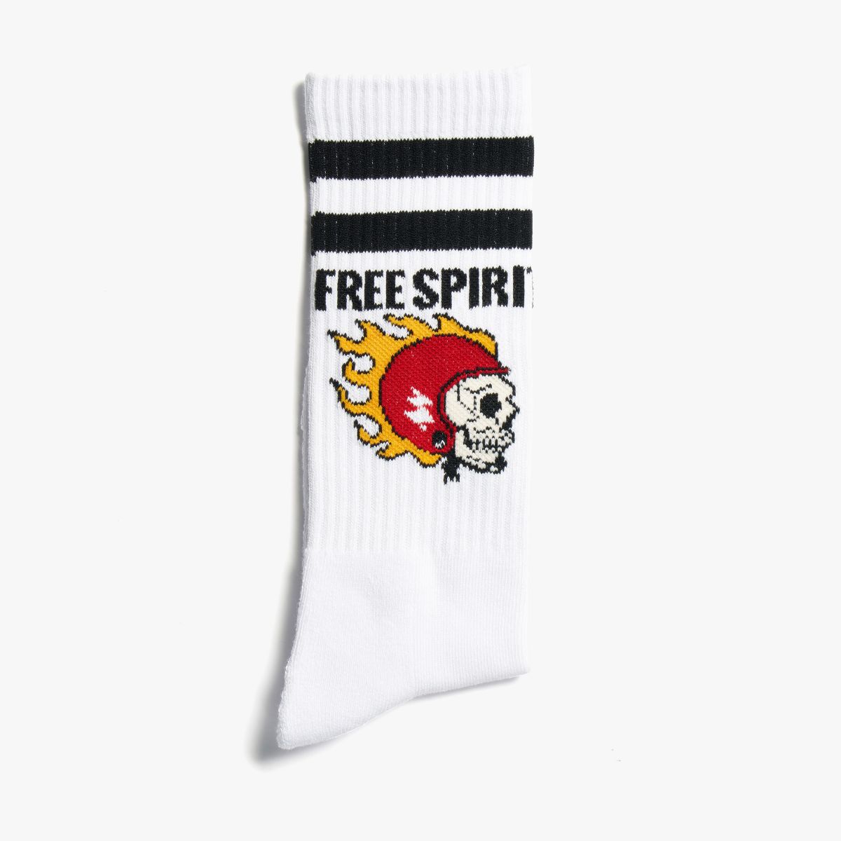 WHITE SOCKS SPORT BIANCO/GIALLO