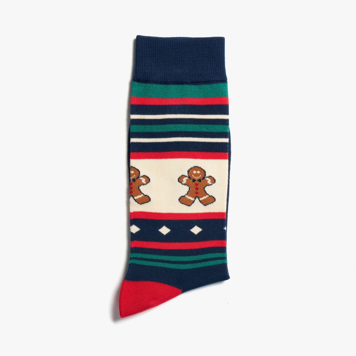 CHRISTMAS SOCKS NAVY BLUE/BIANCO