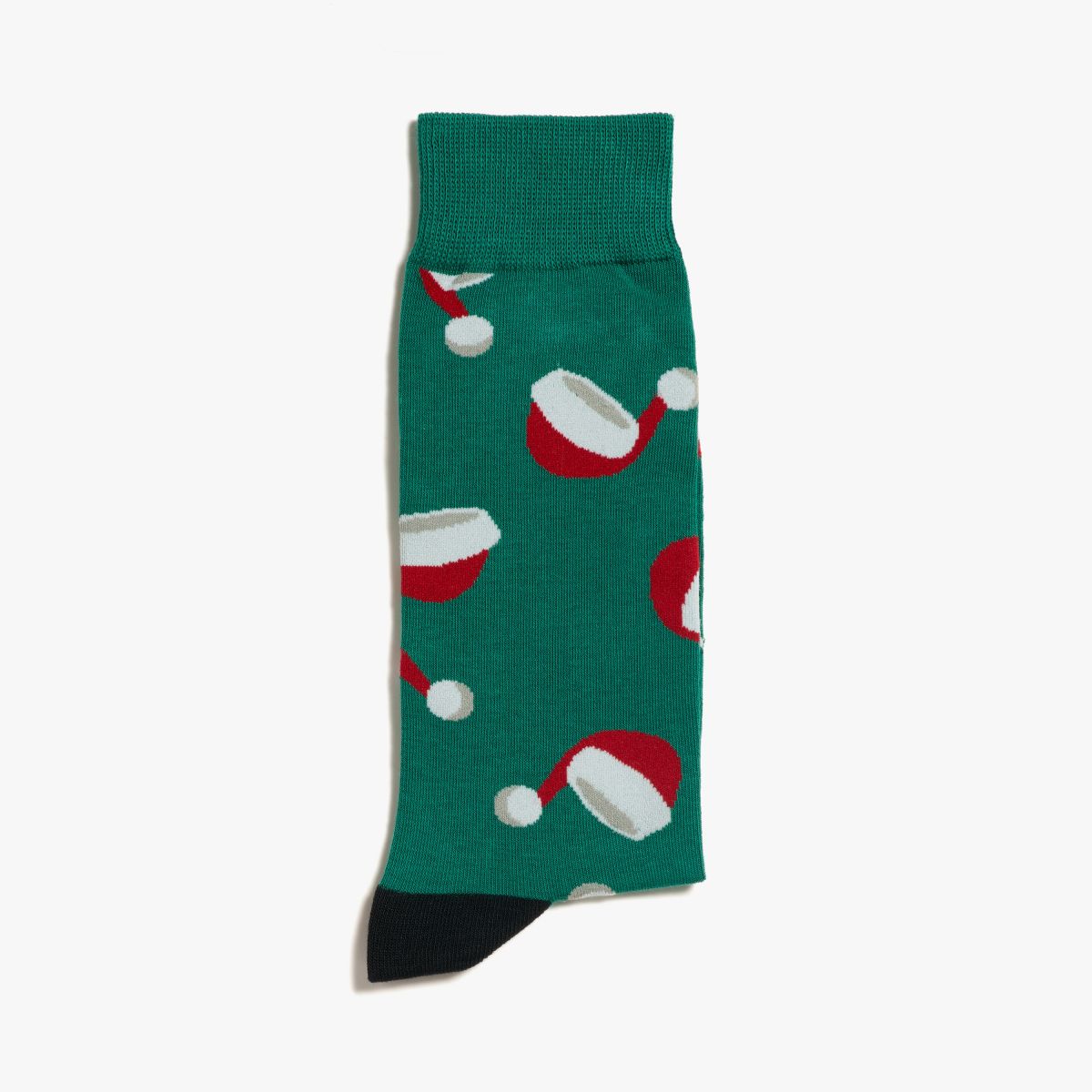 CHRISTMAS SOCKS VERDE SCURO/ROSSO FUOCO