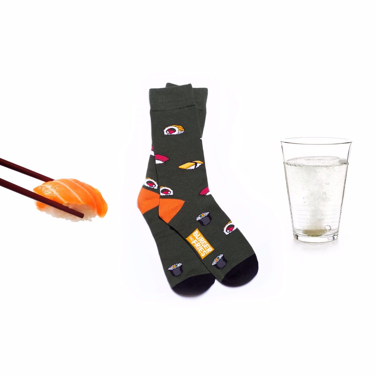 COUNTRY SOCKS SUSHI TIME